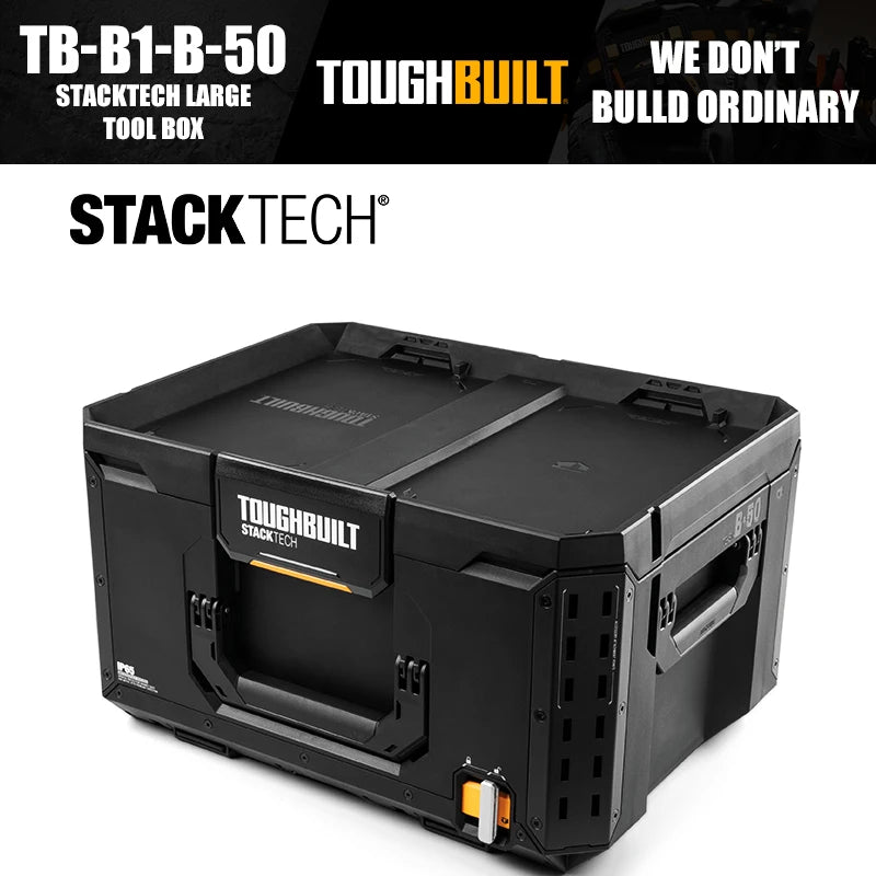 ToughBuilt TB-B1-B-50 StackTech Large Tool Box Tools Packaging Box